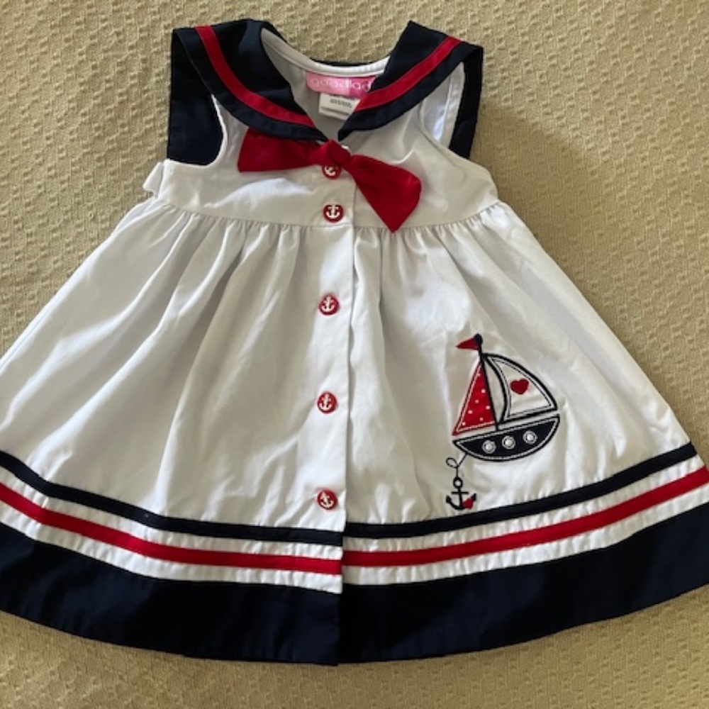 Good Lad Sailboat Dress ⚓️ 12 mos.